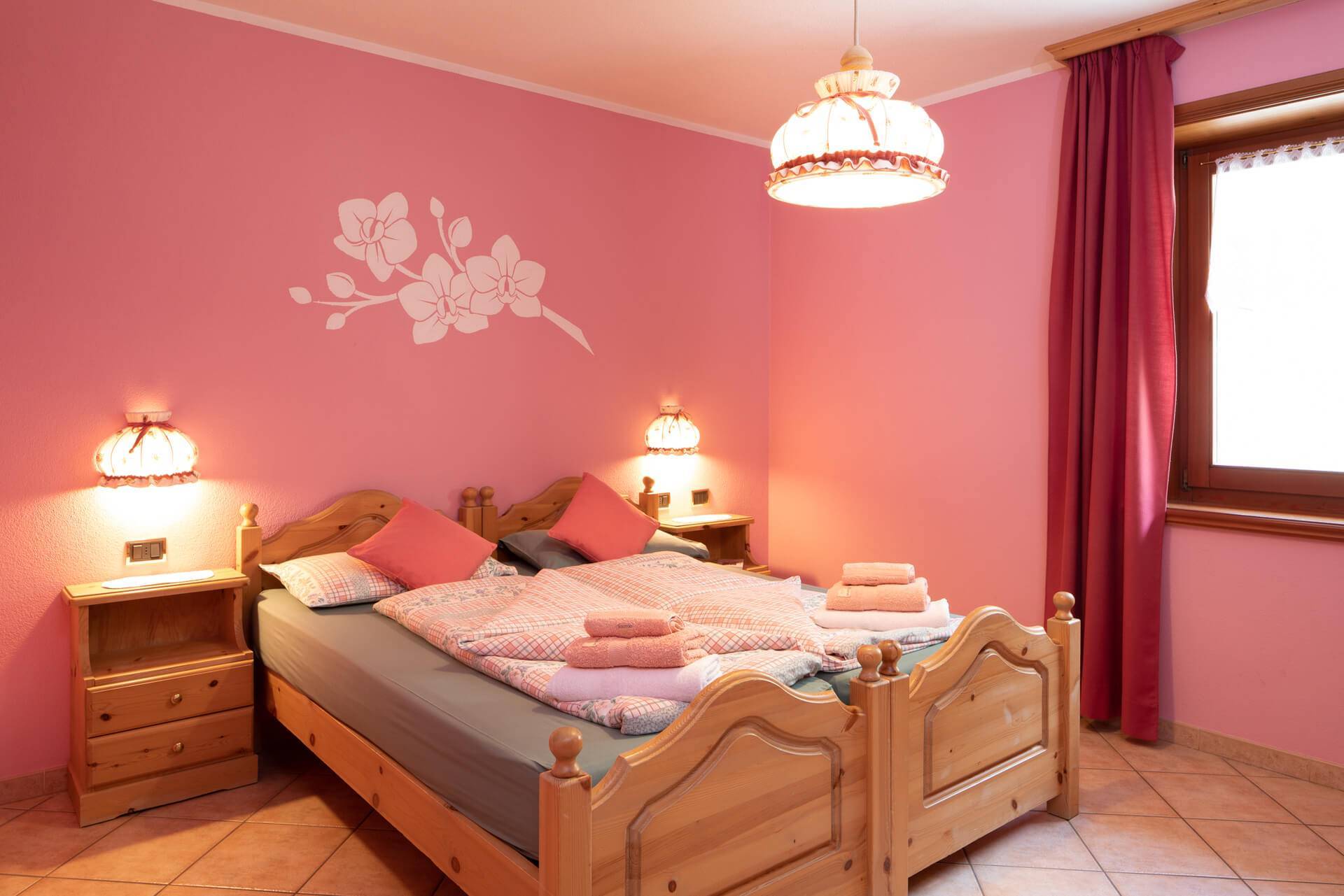 Bett Wohnung Rosa