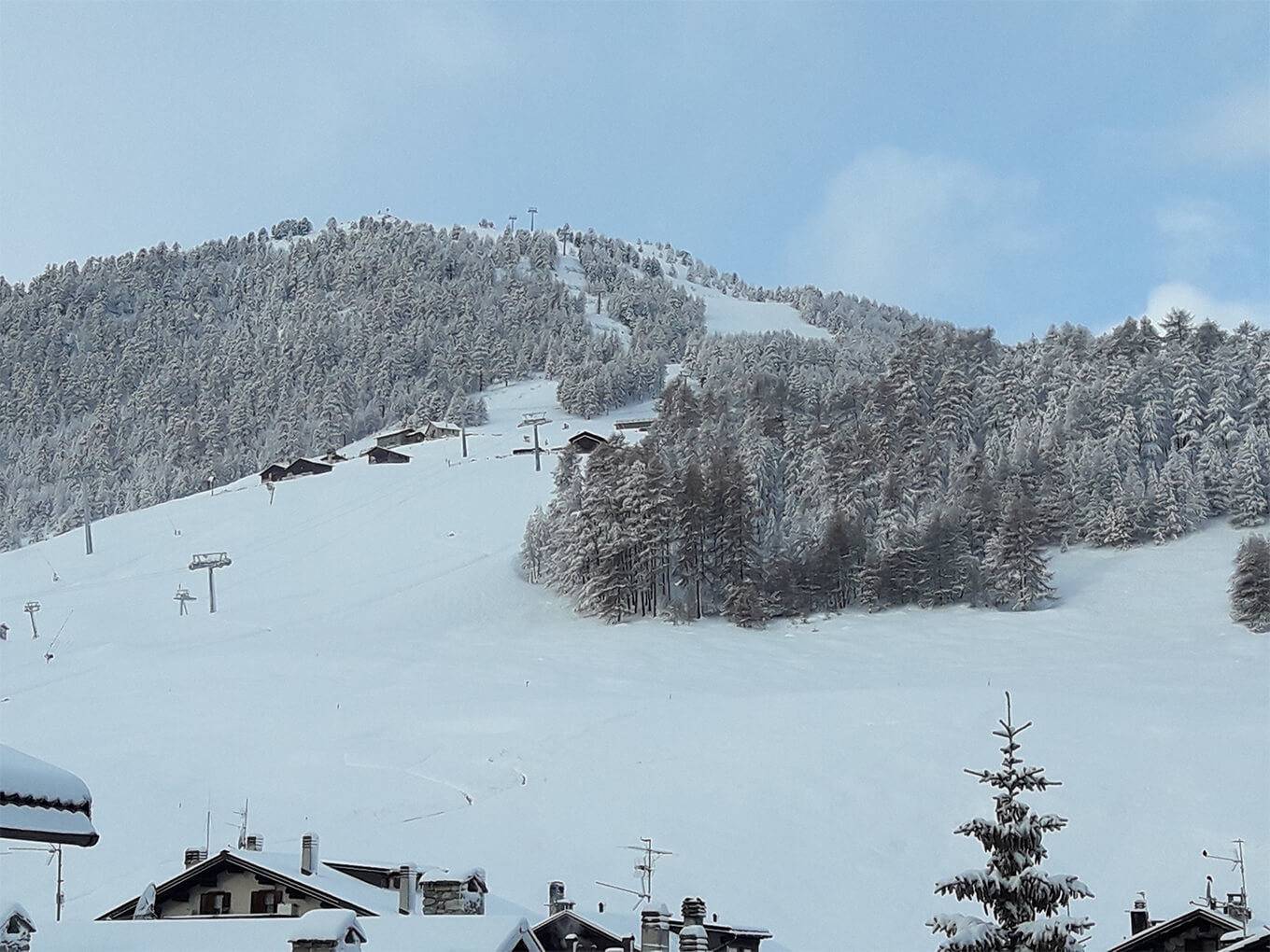 Ski area in Livigno