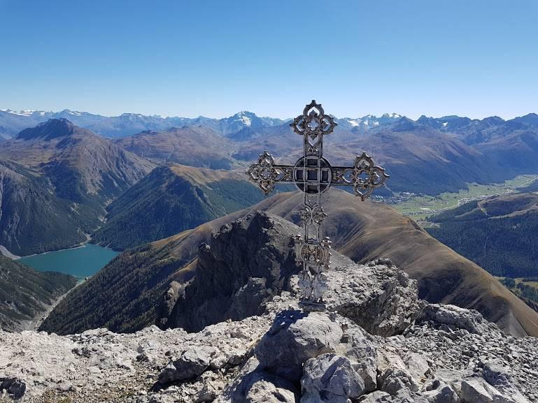 Il panorama spettacolare da cima Cavalli